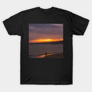 Fishing at sunset T-Shirt
